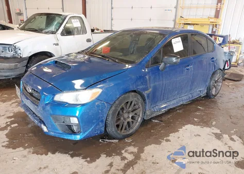 2017 Subaru Wrx Premium z USA, uszkodzony, nr VIN JF1VA1E63H9814890